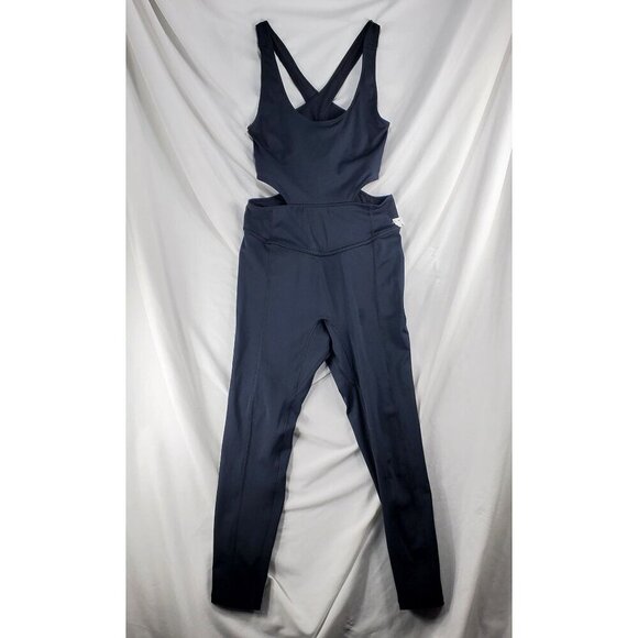 Free People Movement Women's Black One-Piece Jumpsuit Back It Up Size Small - Picture 4 of 12